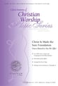 Christ is Made the Sure Foundation SATB choral sheet music cover